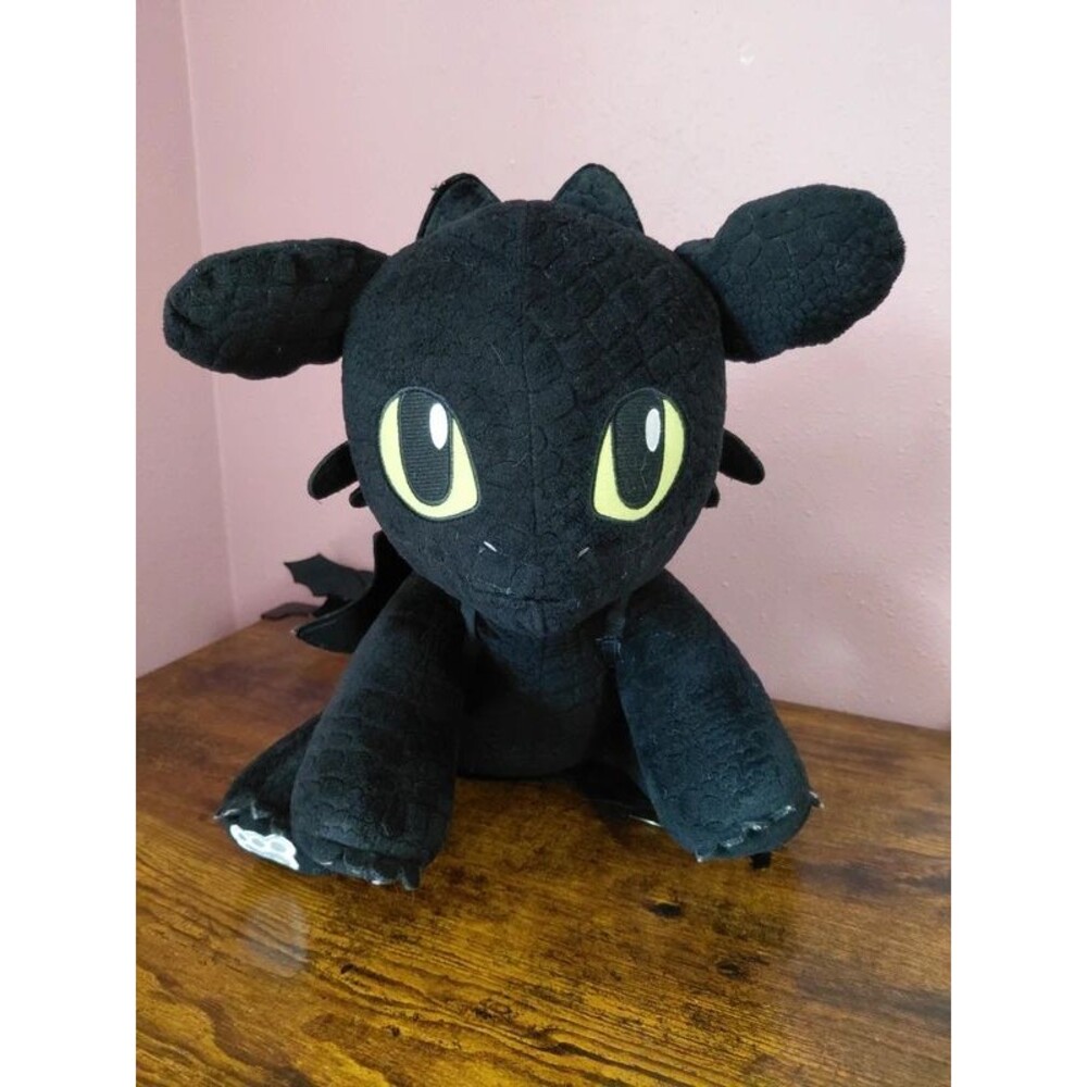 Build A Bear How To Train Your Dragon Toothless Stuffed Animal with Wings
